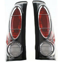 1988-2000 Chevy C/K Full Size Pickup Clear Tail Lamp, Set, Carbon Fiber.