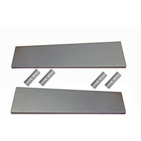 1930-1931 Ford Full Size Smooth Running Board Set W/ Adapters.