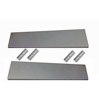 1930-1931 Ford Full Size Smooth Running Board Set W/ Adapters.