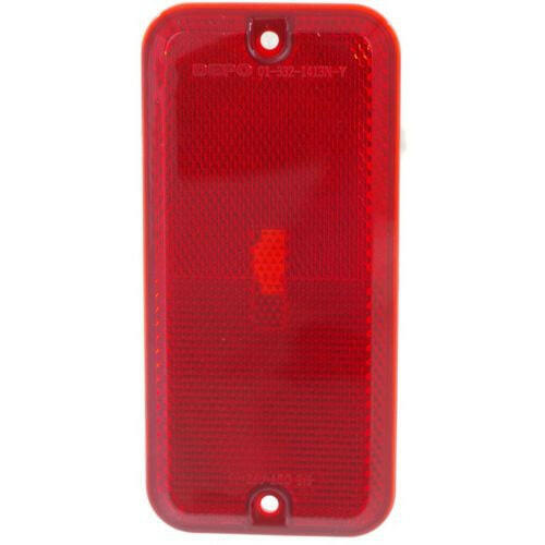 1985-1996 Chevy P30 Rear Side Marker Lamp RH=LH, Lens and Housing.