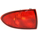 2000-2002 Chevy Cavalier Tail Lamp LH, Outer, Lens/Housing, W/o Socket/Bulb.