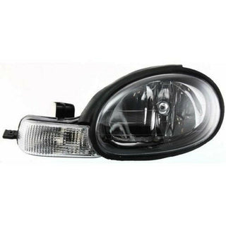 2000-2005 Dodge Neon Head Light LH, Assembly, Halogen, Black Interior.