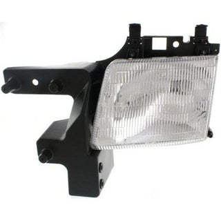 1998-2003 Dodge Full Size Van Head Light LH, Assembly, Halogen.