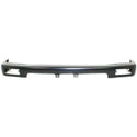 1989-1991 Toyota Pickup Front Bumper, Black, 2WD.