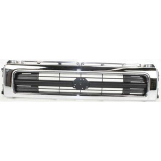 1992-1995 Toyota Pickup Grille, Chrome Shell/Black 4WD - Classic 2 Current Fabrication