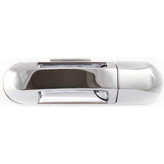 2002-2010 Mercury Mountaineer Rear Door Handle LH, Outside, All Chrome, w/o Keyhole - Classic 2 Current Fabrication
