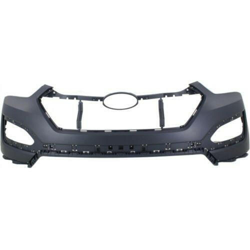 2013-2016 Hyundai Santa Fe Front Bumper Cover, Upper, Primed, Exc Sport.