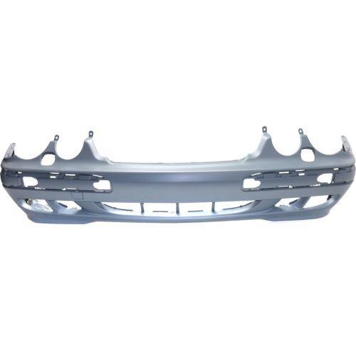 2000-2002 Mercedes Benz E430 Front Bumper Cover, w/Hlight Washer, w/o AMG Styling.