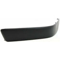 1995-1997 Toyota Tercel Front Bumper Molding RH, Impact Molding, Black.