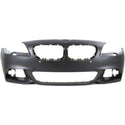 2011-2013 BMW 550i Front Bumper Cover, w/Park Distance & M Pkg, w/o Camera.