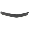 1995-1997 Toyota Tercel Front Bumper Molding LH, Impact Molding, Black.