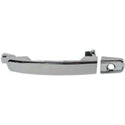 2005-2013 Nissan Frontier Front Door Handle LH, Outside, All Chrome.