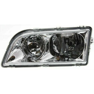 2000-2004 Volvo S40 Head Light LH, Assembly, Chrome Interior.