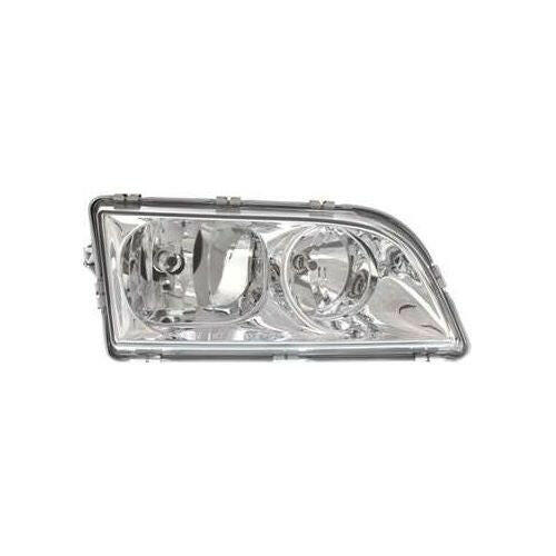 2000-2004 Volvo S40 Head Light RH, Assembly, Chrome Interior.