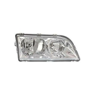 2000-2004 Volvo S40 Head Light RH, Assembly, Chrome Interior.