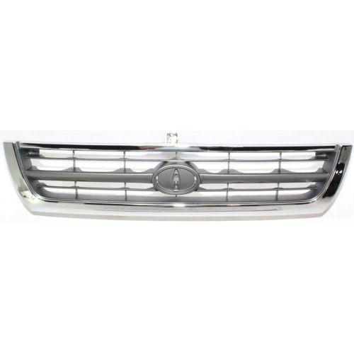 1996-1998 Toyota 4runner Grille, Chrome Shell/Silver - Classic 2 Current Fabrication