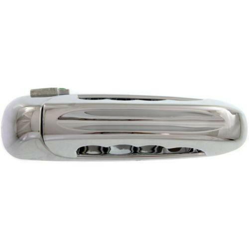 2005-2011 Dodge Dakota Rear Door Handle LH, chrme, w/o Hole, w/Slash Desgn Lvr.