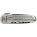 2005-2011 Dodge Dakota Rear Door Handle LH, chrme, w/o Hole, w/Slash Desgn Lvr.