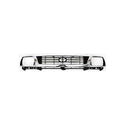 1995-1996 Toyota Tacoma Grille, Chrome Shell/Black - Classic 2 Current Fabrication