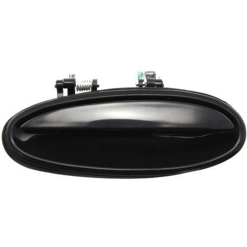 2000-2005 Buick LeSabre Rear Door Handle LH, Smooth Black, w/o Keyhole.