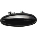 2000-2005 Buick LeSabre Rear Door Handle LH, Smooth Black, w/o Keyhole.