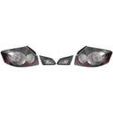 2015 Infiniti Q40 Clear Tail Lamp, Assy, Set, Clear Lens, Sedan.