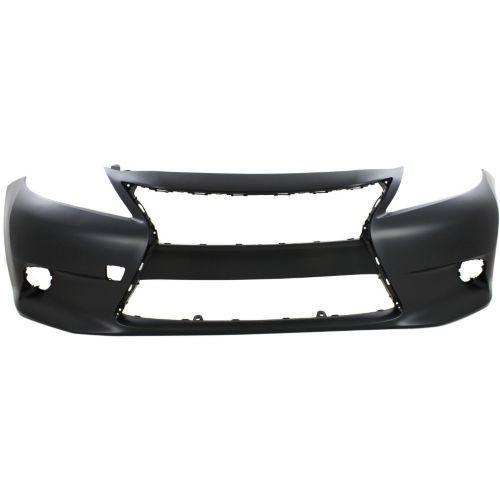 2013-2015 Lexus ES350 Front Bumper Cover, Primed, w/o Parking Sensors-CAPA.
