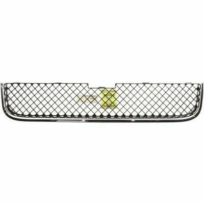 2005-2009 Chevy Uplander Lower Grille, Chrome Shell/ Dark Gray.