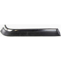 1986-1989 Volvo 244 Rear Bumper Molding RH, Outer, Chrome/Black, Sedan.