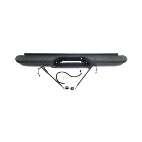 1992-1999 Chevy Suburban Step Bumper, Assy, Black, Steel.