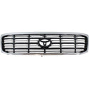 1998-2002 Toyota Land Cruiser Grille, Chrome Shell - Classic 2 Current Fabrication
