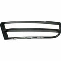 2008-2013 BMW 135I Front Bumper Grille RH, Outer, Black.