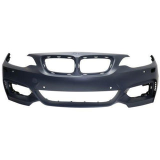 2015-2016 BMW 228i xDrive Front Bumper Cover, w/M Sport, w/HLW, PDS, & IPAS, Conv/Cpe.