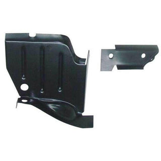 1970 - 1974 Plymouth Barracuda E-Body Rocker to Lower Splash Shield LH.
