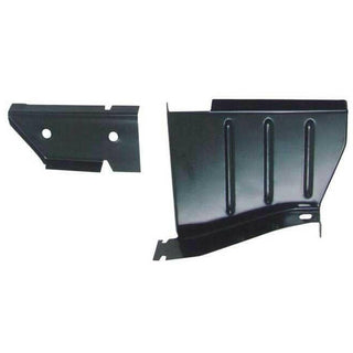 1970 - 1974 Plymouth Barracuda E-Body Rocker to Lower Splash Shield RH.