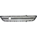 2015 Infiniti Q40 Front Bumper Grille, Center, Black.