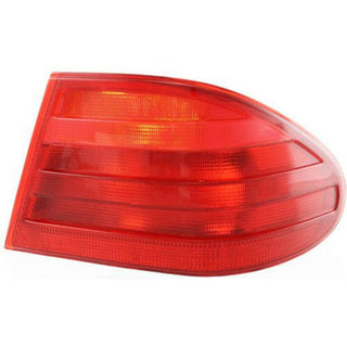 1996-1999 Mercedes-Benz E-Class Tail Lamp RH, Outer, Lens/Housing, Exc Wagon.