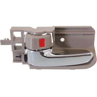 2003-2008 Toyota Corolla Front Door Handle LH, Inside Lever+brown Bezel.