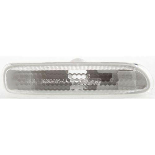 2001-2003 BMW 325Ci Front Side Marker Lamp LH, Lens/Housing, Clear Lens.