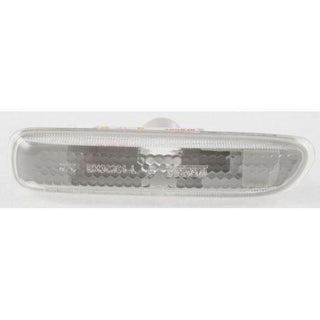 2001-2003 BMW 330Ci Front Side Marker Lamp RH, Lens/Housing, Clear Lens.