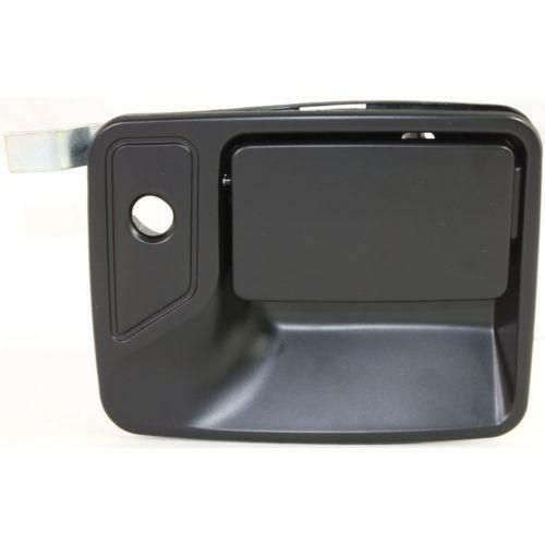 1999-2016 Ford F-250 Pickup Front Door Handle RH, Outside, Black, W/ Keyhole.