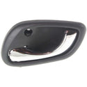 1995-2002 Suzuki Esteem Front Door Handle LH, Inside Lever, Gray Housing,.