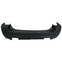 2005-2008 Kia Sportage Rear Bumper Cover, 2.7L, w/oLuxury, Dual Exhaust.