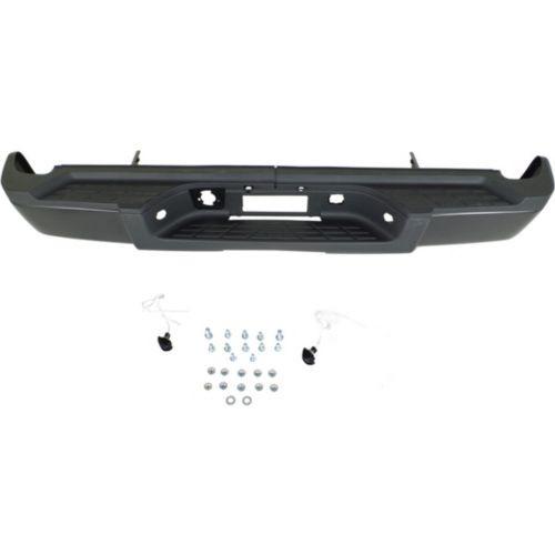 2007-2010 Chevy Silverado Step Bumper, W/o Parking Sensor, Single Rear Wheel.