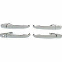 2006-2012 Ford Fusion Front Door Handle Set, Set Of 4, All Chrome.