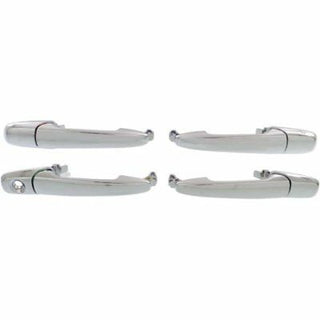 2006-2012 Ford Fusion Front Door Handle Set, Set Of 4, All Chrome - Classic 2 Current Fabrication