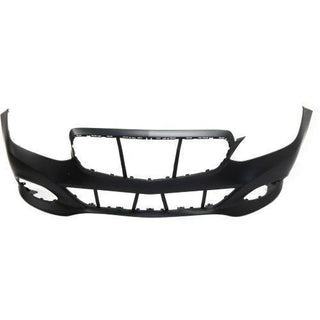 2014-2015 Mercedes Benz E400 Front Bumper Cover, w/o AMG Styling, w/Insert.