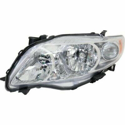 2009-2010 Toyota Corolla Head Light LH, Lens And Housing.