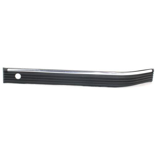 1989-1991 Chevy R3500 Front Bumper Molding LH, Impact Strip, Chrome.