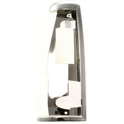 1984-1990 Jeep Cherokee Grille Extension LH, Chrome.